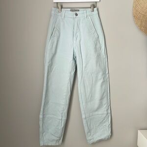 Everlane Barrel pants - pale blue/mint